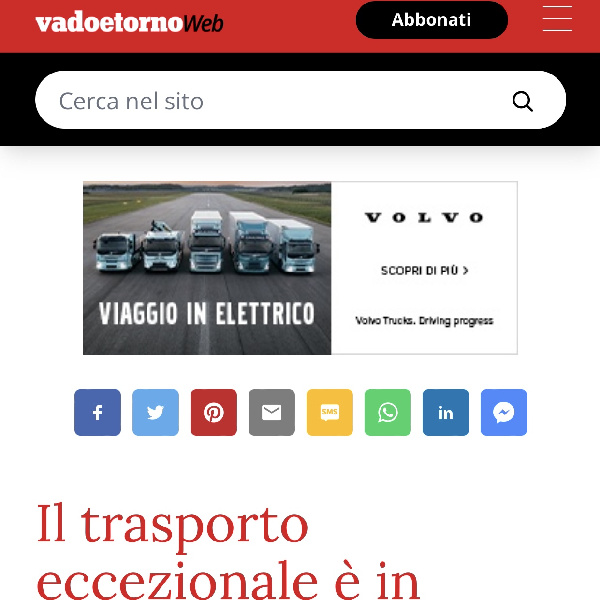 ??IL NOSTRO PUNTO DI VISTA SUI TRASPORTI ECCEZIONALI PT.2??